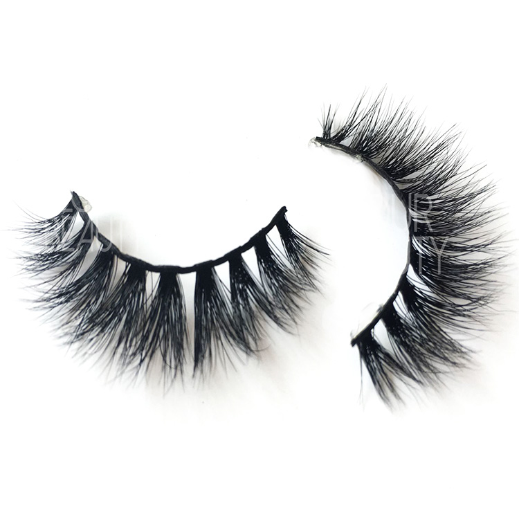 Luxury 3D real mink permanent fake eyelashes China supplies EA05